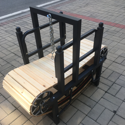 애완동물 매일 훈련 개인화된 로고와 함께 개인화된 작은 개 트레드밀
