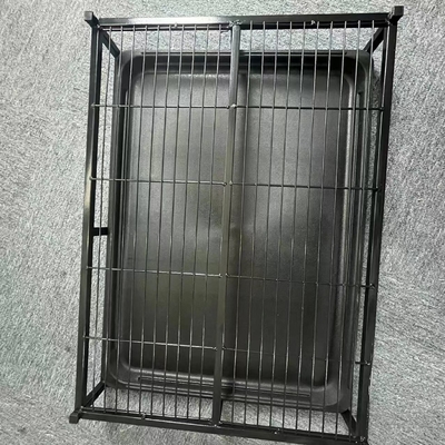정사각형 튜브 철 실 개 쓰레기 상자