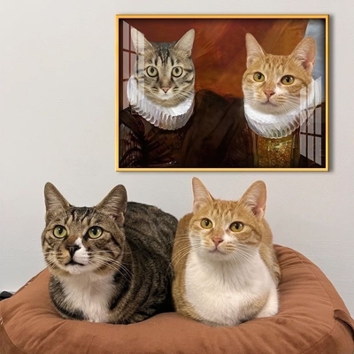 애완 동물 초상화 알루미늄 합금 그림 프레임