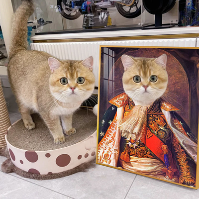 애완 동물 초상화 장식 그림 OEM ODM를 위해 사용자 정의 알루미늄 합금 프레임