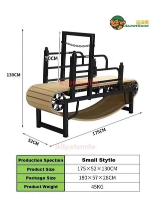 코끼리의 트레드밀 안오디제이션 및 샌드브래스팅 마무리 175cm*52cm*130cm/200cm*58cm*150cm