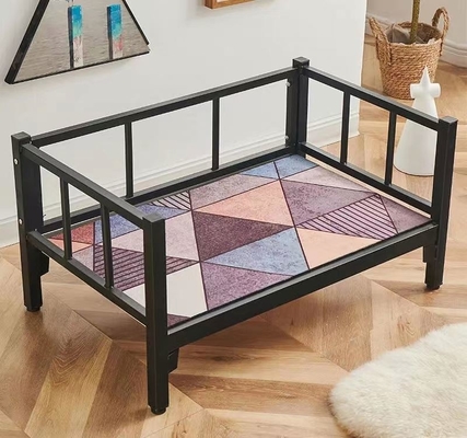 실내 철 프레임 반려동물 침대 개용 용량 30-45kg 100*60*40cm 고객 크기