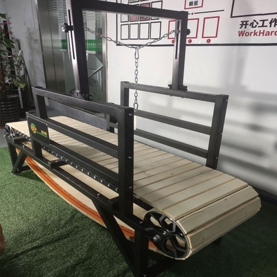 지속 가능한 트레드밀 머신 맞춤 로고 금속 스틸 슬래트밀 개와 피트불