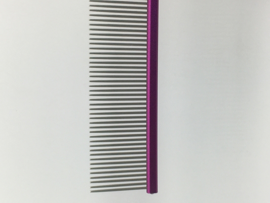 스테인레스 스틸 얇은 바늘 개발 빗 19cmx3.2cm 크기는 정비 필요에 맞습니다