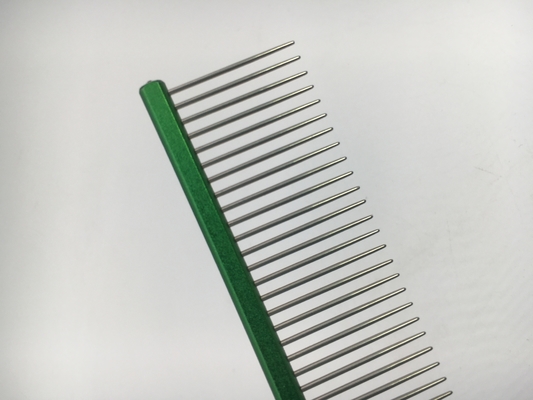 정비 도구 스테인레스 스틸 애완 동물 Comb 고양이 개 Comb 오픈 노트 Comb 사용자 정의 로고