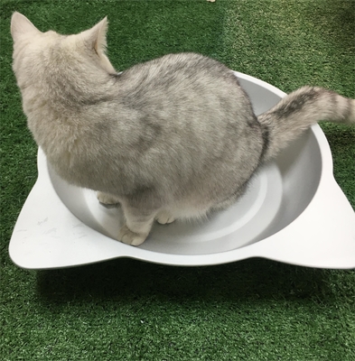 손 씻기 둥글 그릇 모양 고양이 둥지 알루미늄 재료 당신의 털 동반자