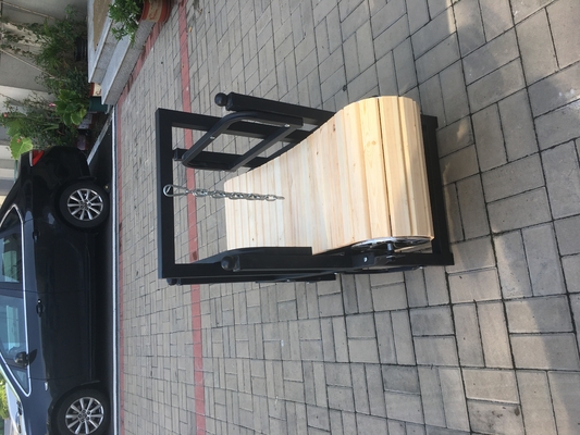 작은 개 훈련 트레드 밀 나무 슬래트 밀 엔진이 없는 애노딩